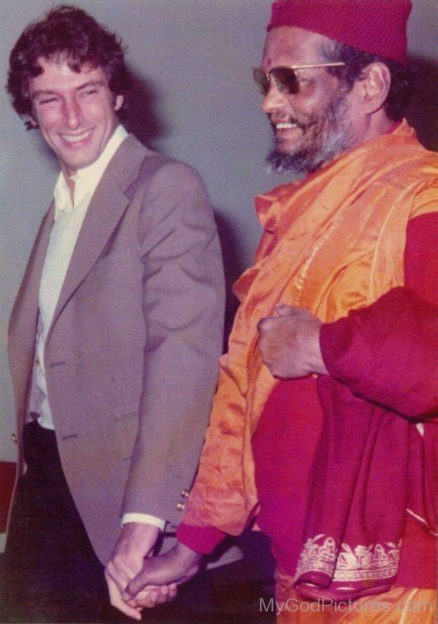 Swami Muktananda Ji With Werner Erhard