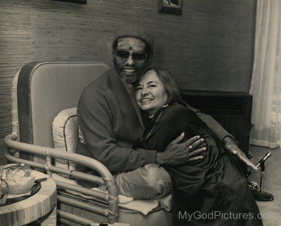 Swami Muktananda With Lenore G Tawney