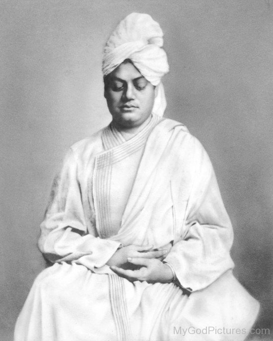 Swami Vivekananda Doing Meditation