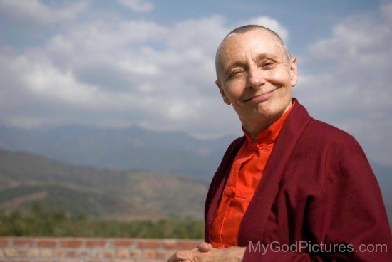 Tenzin Palmo Smiling