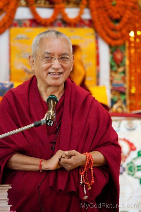 Thubten Zopa Rinpoche On Mic