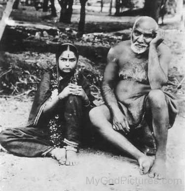 Upasni Maharaj With Maa Godavari