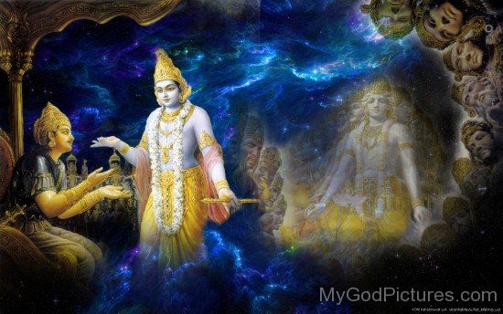Arjuna And Krishna