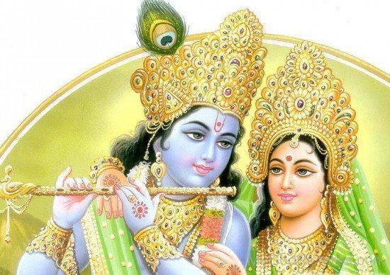 Bhagwan Sri Krishna And Radha