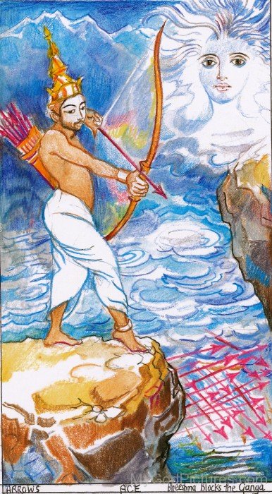 Bhishma Holding Archery