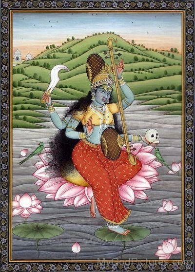 Frame Image Of Goddess Matangi