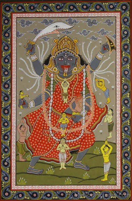 Goddess Bhadrakali Portrait