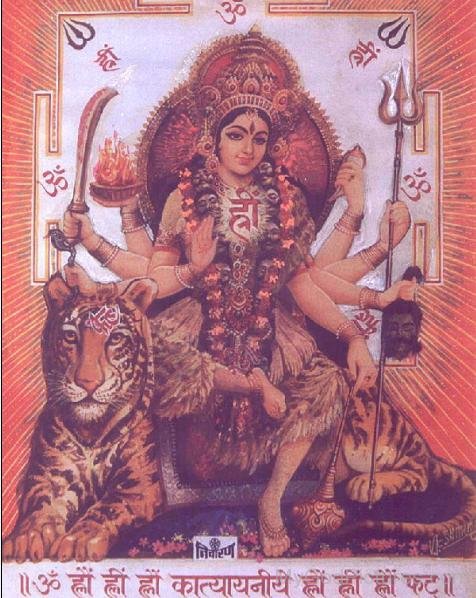 Goddess Katyayini Picture