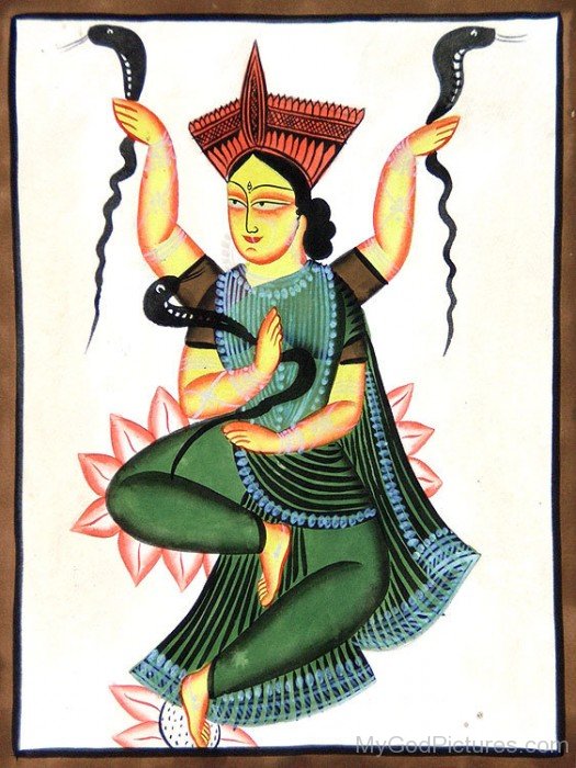 Goddess Manasa Painting