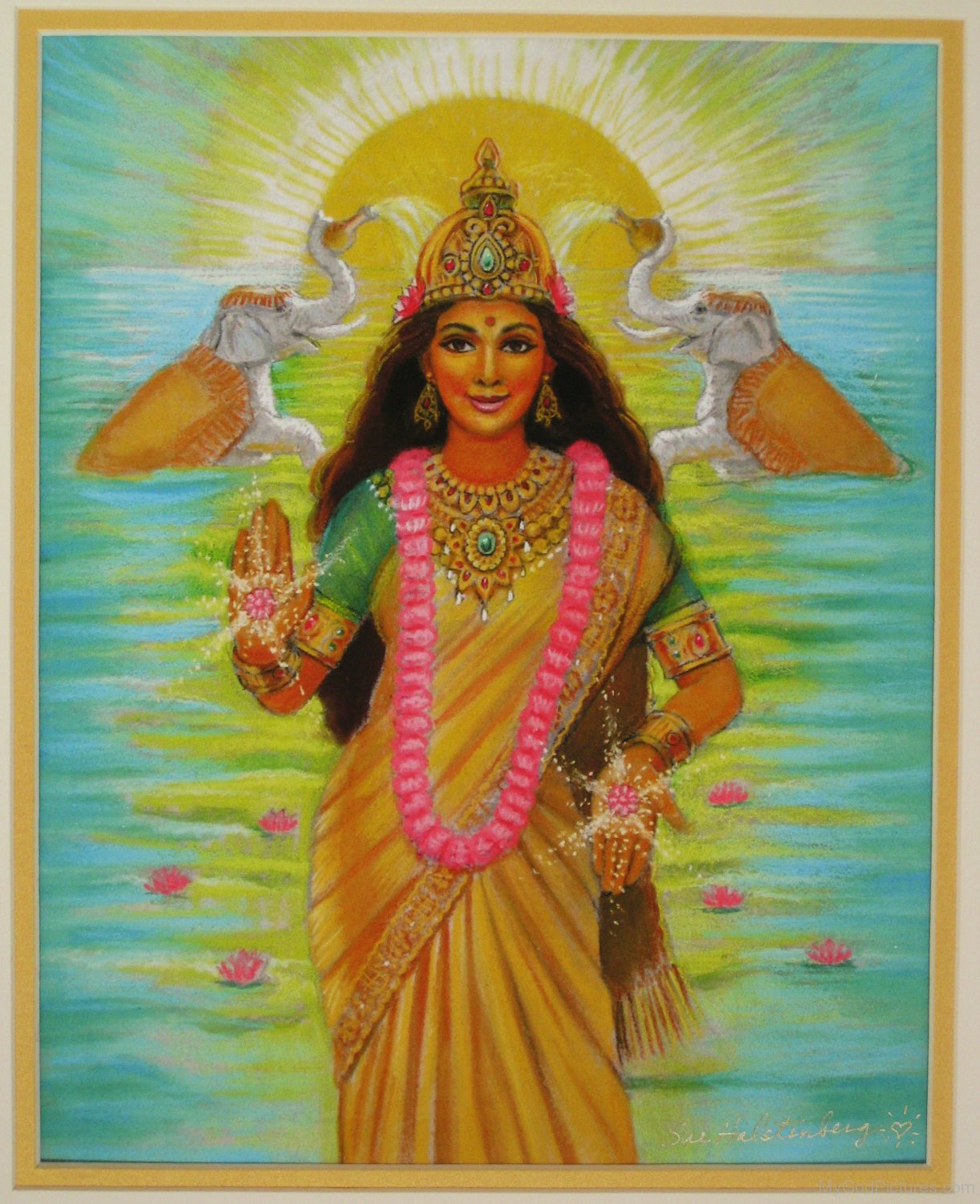 Goddess Parvati Painting Goddess Parvati Painting