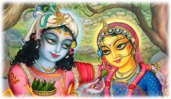 Goddess Radha And Lord Krishna