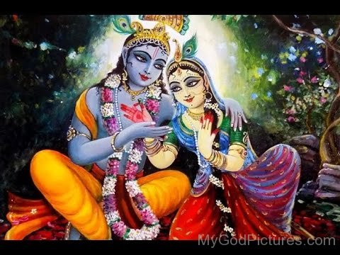 Goddess Radha And Lord Krishna Image