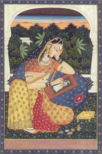 Goddess Radha Portrait