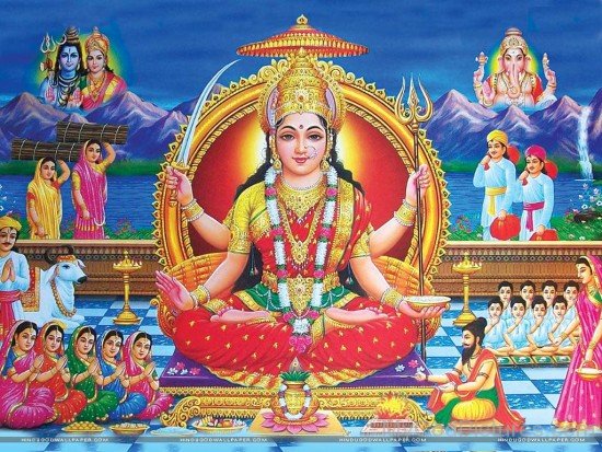 Goddess Santoshi