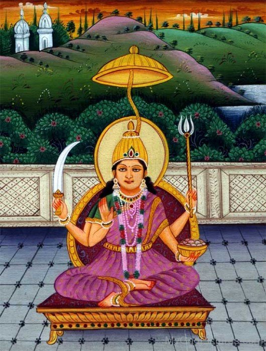 Goddess Santoshi Image