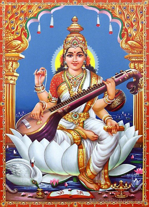 Goddess Saraswati Image