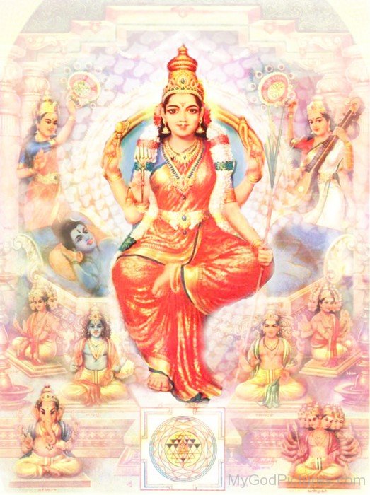 Goddess Tripura Sundari Image