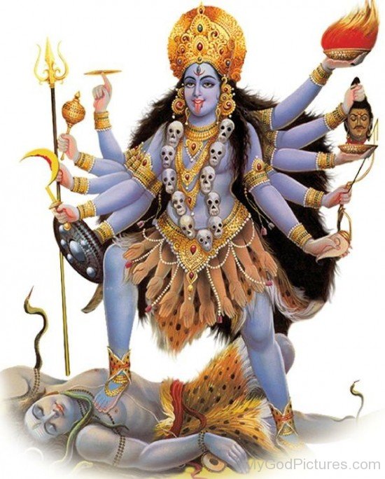 Image Of Goddess Bhadrakali