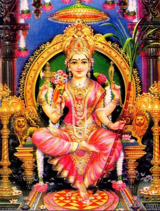 Image Of Goddess Tripura Sundari