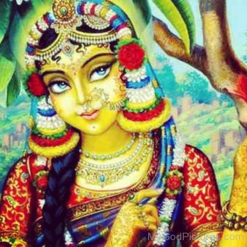 Image Of Radha Rani