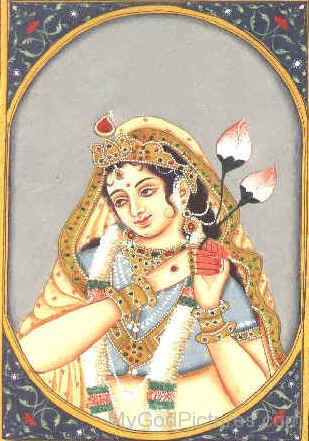 Image Of Radha