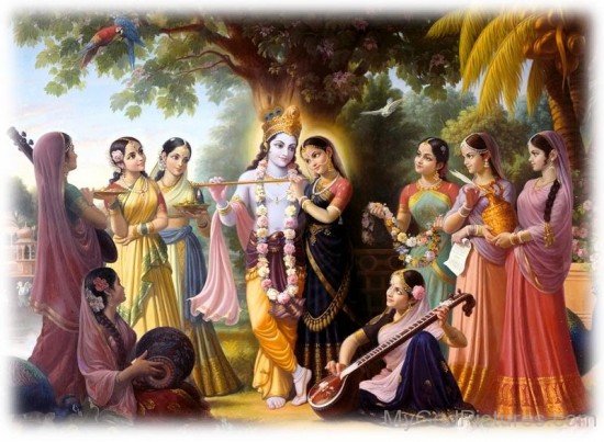 Krishna And Radha Image