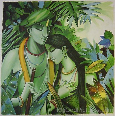 Krishna And Radha Photo