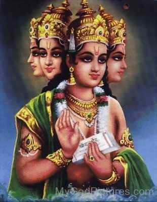 Lord Brahma Image