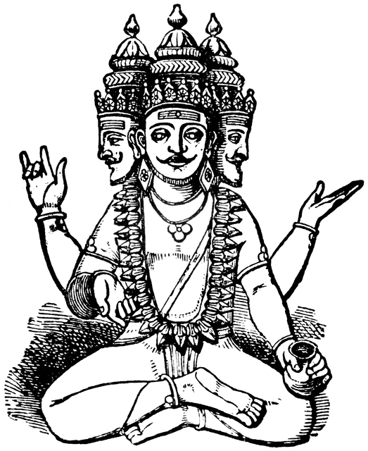 Lord Brahma Ji - God Pictures