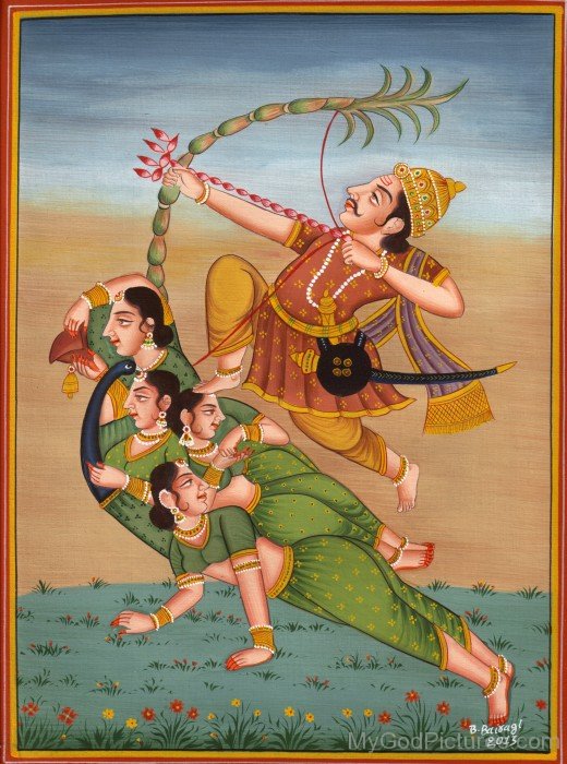 Lord Kamadeva Frame Picture