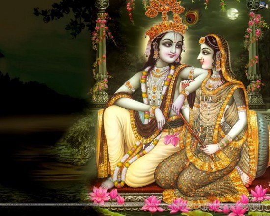 Lord Krishna And Goddess Radha