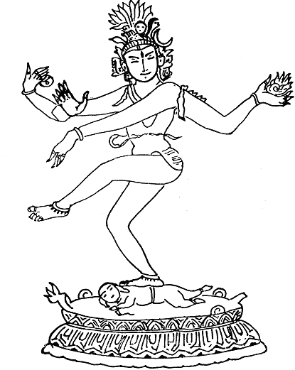 Lord Nataraja Sketch