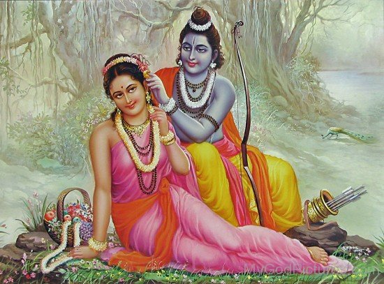 Lord Rama And Sita Maa