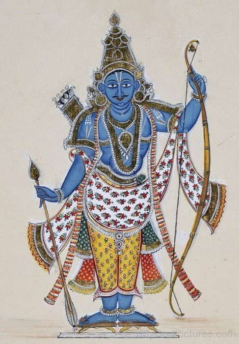Lord Rama Portrait