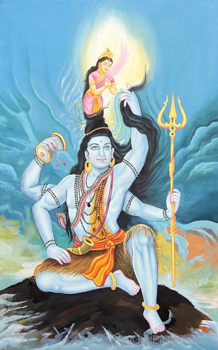 Lord Shiva And Goddess Ganga