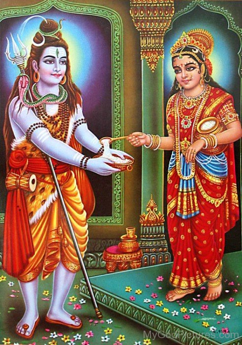 Lord Shiva And Goddess Parvati Picture