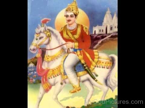 Madurai Veeran Mont On White Horse