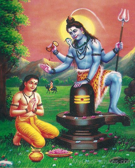 Markandeya Workship Lord Shiva