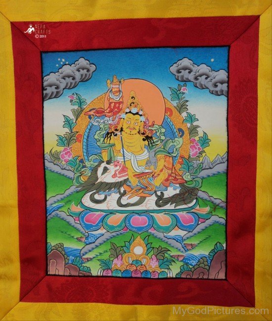 Painting Of Lord Kubera