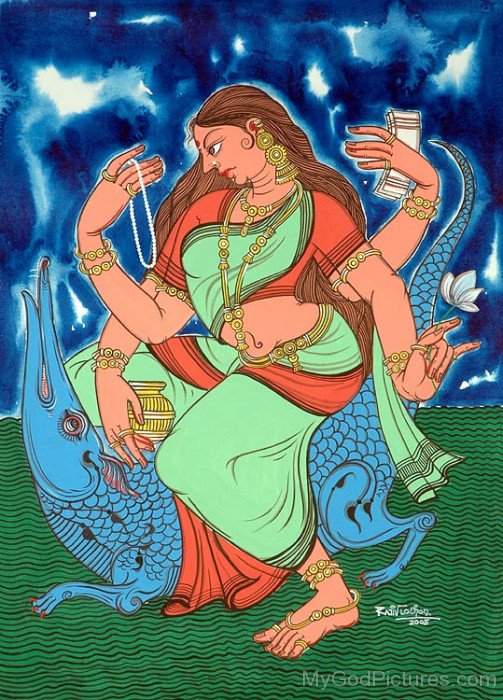 Photo Of Goddess Ganga