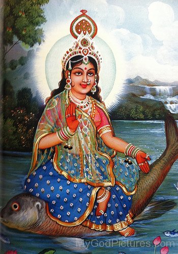 Picture Of Goddess Ganga