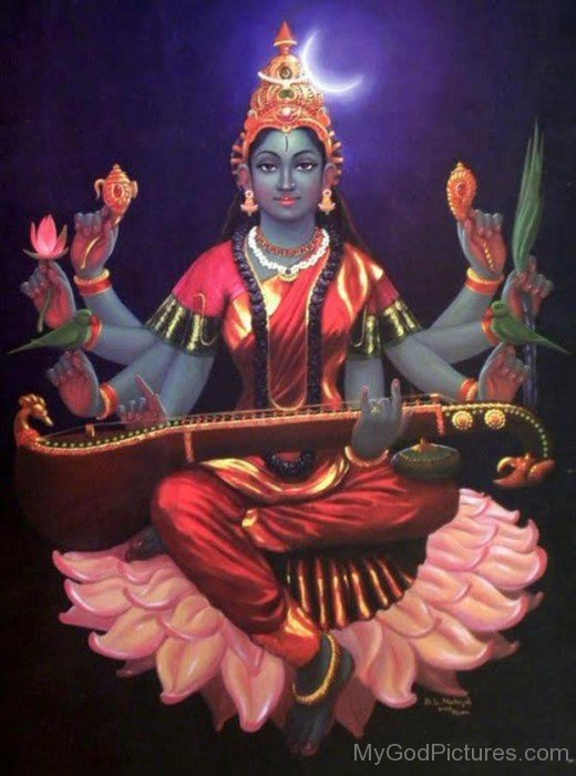 Picture Of Goddess Matangi