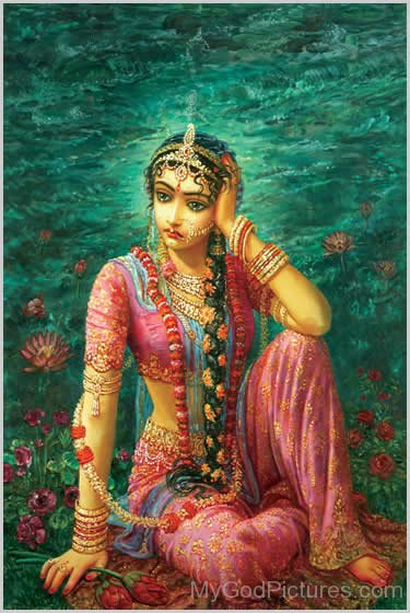Picture Of Goddess Radha