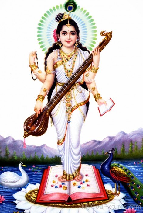 Picture Of Goddess Saraswati