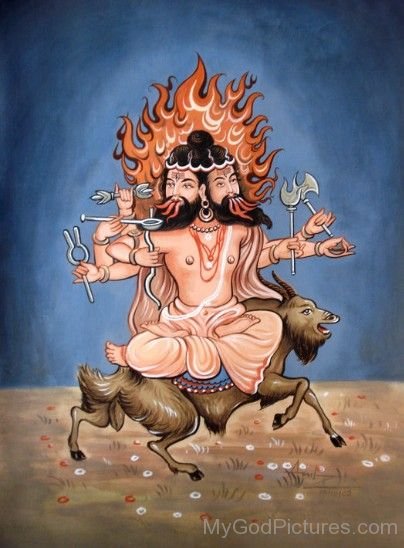 Picture Of Lord Agni