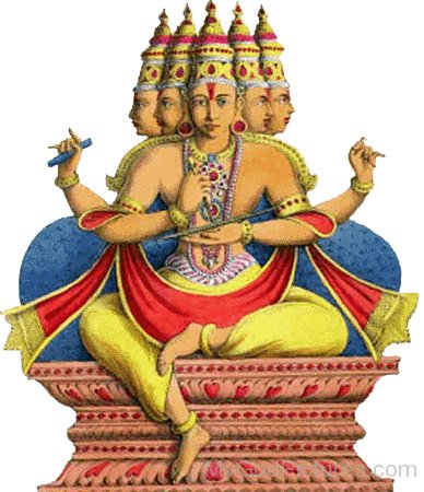 Picture Of Lord Brahma