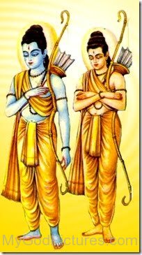 Picture Of Lord Rama And Lord Lakshmana