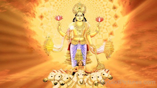 Picture Of Lord Surya