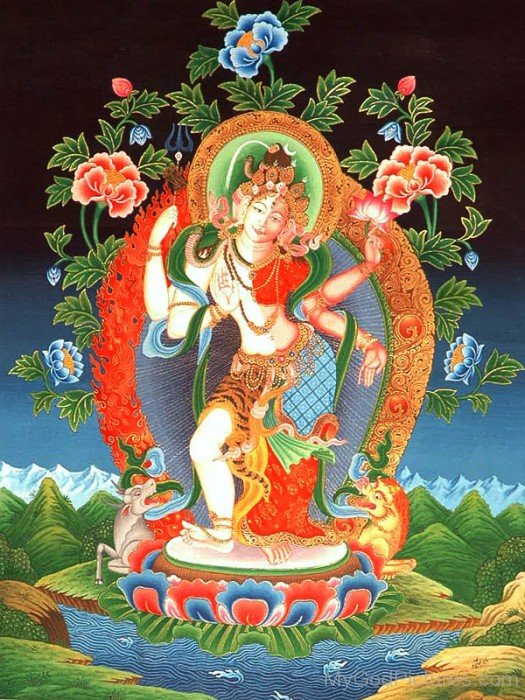 Portrait Of Ardhanarishvara