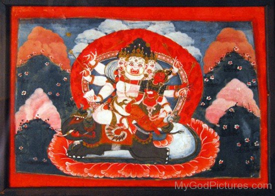 Portrait Of Bhairava